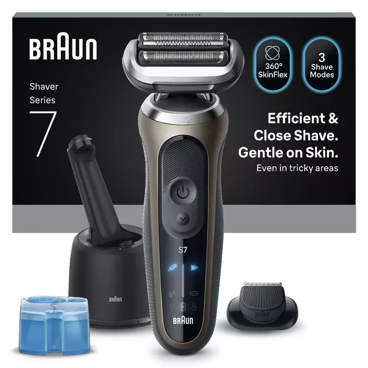 BRAUN 72C7200CC SERIES-7 PARTAKONE SMART CARE ASEMALLA - Parranajokoneet - 8700216647519 - 1