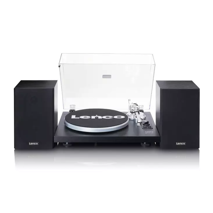 LENCO LS500 VINYYLILEVYSOITIN JA KAIUTTIMET MUSTA - Stereot ja mikrohifi - 8711902066569 - 2