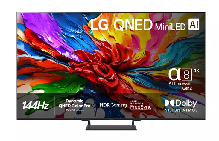 LG 55QNED93A6A 55" 4K QNED 93 MINI-LED TV - 51-60 tuumaiset televisiot - 8806096416099 - 2