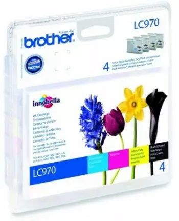 BROTHER LC970 INK VALUE PACK - Musteet, paperit ja väripatruunat - 5014047560729 - 1