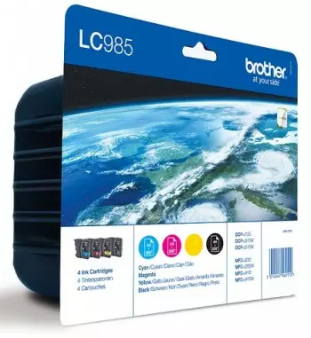 BROTHER LC985VAL NELIVÄRIPAKKAUS - Musteet, paperit ja väripatruunat - 5014047562129 - 1