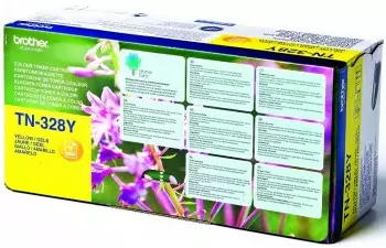 BROTHER TN-328Y KELTAINEN SUPERVÄRIKASETTI - Musteet, paperit ja väripatruunat - 4977766679459 - 1