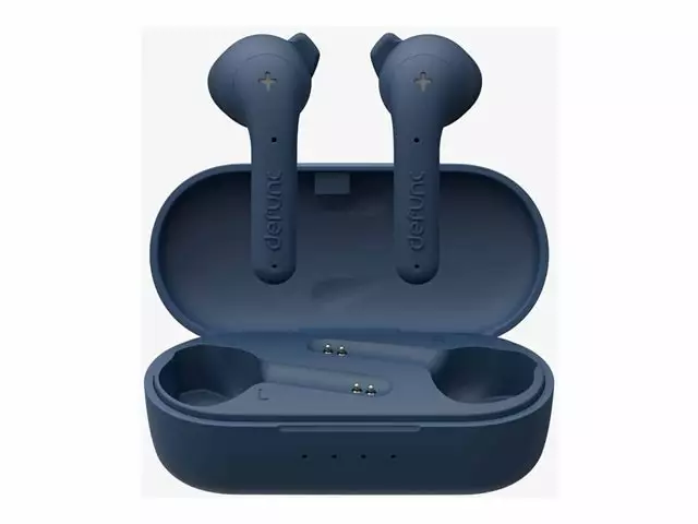 DEFUNC TRUE BASIC II TWS TRUE WIRELESS HEADPHONES BLUE - True Wireless Earbuds - 7350080710119 - 1