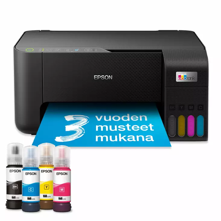 EPSON ECOTANK ET-2860 MONITOIMITULOSTIN - Tulostimet ja skannerit - 8715946725949 - 3