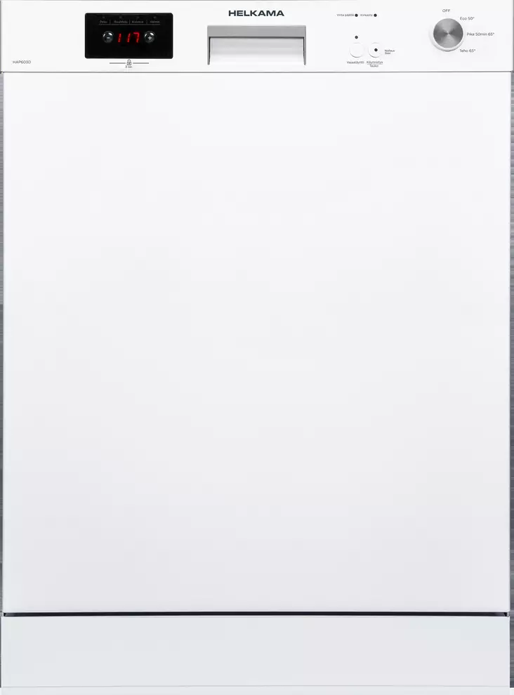 HELKAMA HAP603D ASTIANPESUKONE - 60 cm leveät astianpesukoneet - 6430022364899 - 1