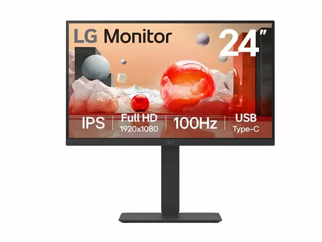 LG 24BA750B 24" FHD MONITOR - Monitors 22" - 26" - 8806096207079 - 2