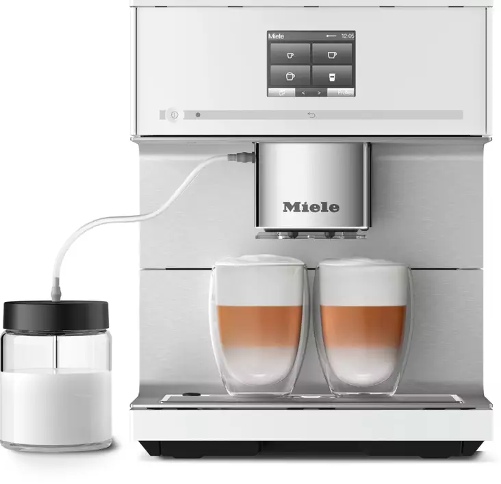 MIELE CM 7350 COFFEEPASSION KAHVIAUTOMAATTI VALKOINEN - Erikoiskahvinkeittimet / kahviautomaatit - 4002516071129 - 4