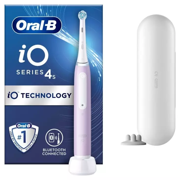 ORAL-B iO4s SÄHKÖHAMMASHARJA LAVENDER - Sähköhammasharjat - 4210201414889 - 1