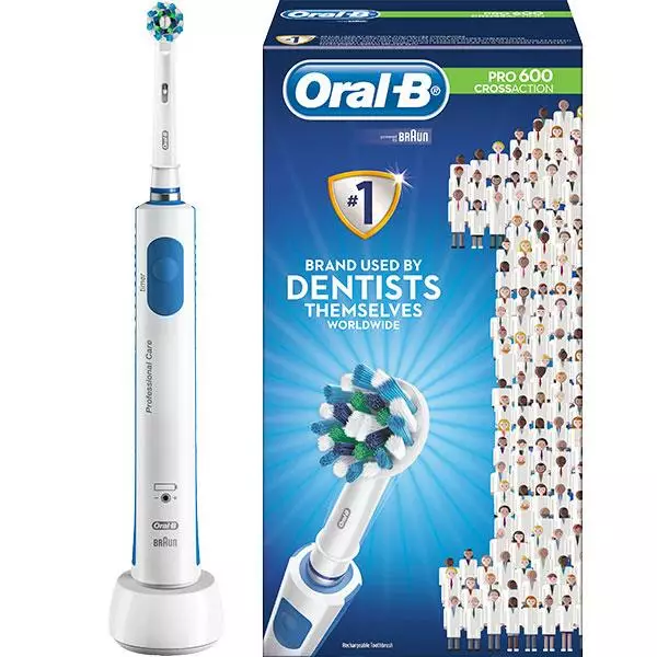 ORAL-B PRO600 CROSSACTION - Terveys, hyvinvointi ja lastenhoito - 4210201096269 - 1