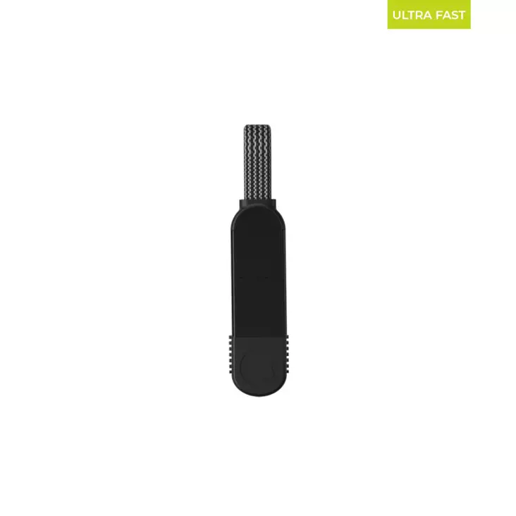ROLLING SQUARE INCHARGE X 100W USB-C/LIGHTNING/MICRO USB 7CM MUSTA - Kaapelit ja laturit - 7640170468519 - 1