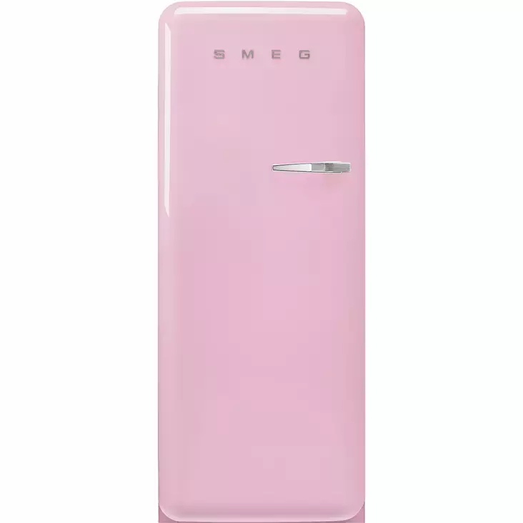 SMEG FAB28LPK5 RETROJÄÄKAAPPI VAALEANPUNAINEN VASENKÄTINEN - Jääkaapit - 8017709298999 - 1