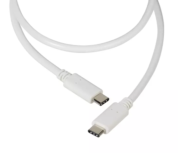Valkoinen USB-C kaapeli 1.2m - Kaapelit ja laturit - 4008928635379 - 1