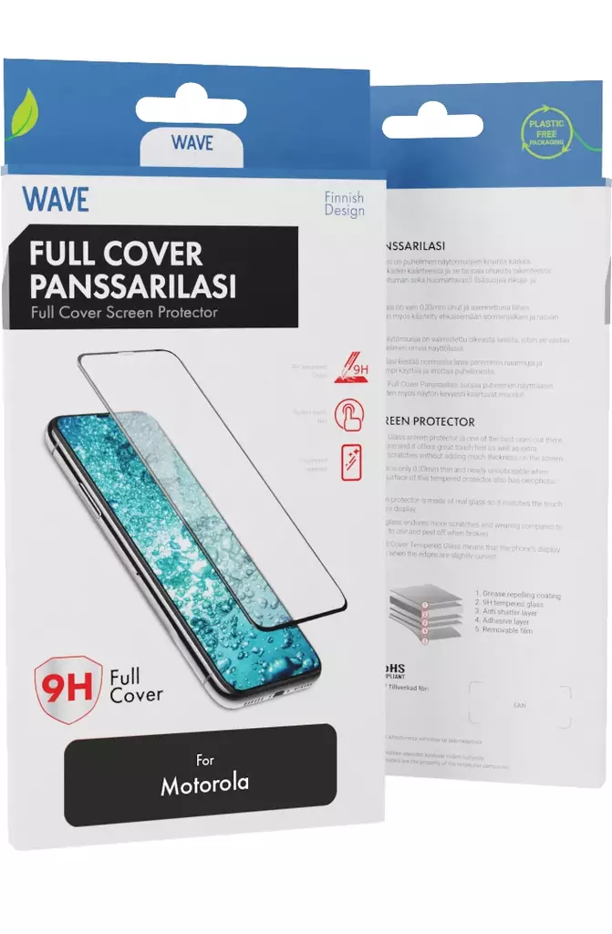 WAVE FULL COVER MOTOROLA MOTO G73 5G PANSSARILASI - Suojakuoret, laukut ja kotelot - 6418312170559 - 1