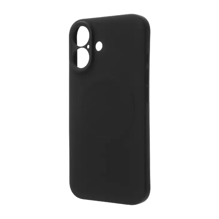 WAVE SOFT TOUCH SILIKONISUOJA APPLE IPHONE 16 MUSTA - Suojakuoret, laukut ja kotelot - 6418312174519 - 1
