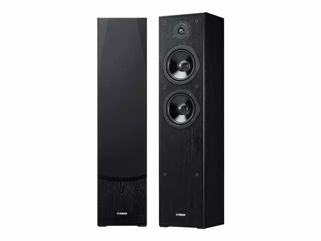 YAMAHA NS-F51BL LATTIAKAIUTIN MUSTA - Lattiakaiuttimet - 4957812582629 - 1