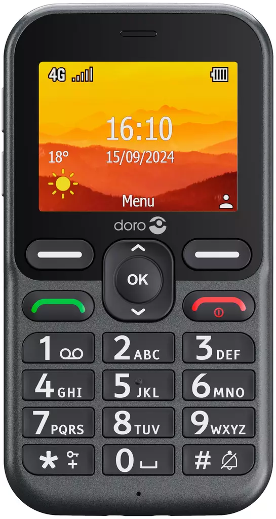 DORO LEVA L11 4G MATKAPUHELIN - Matkapuhelimet - DORO LEVA L11PT - 1